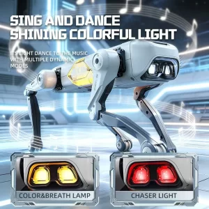JJRC Robot Dog – Voice, App & Remote Control, 20+ Actions, 30m