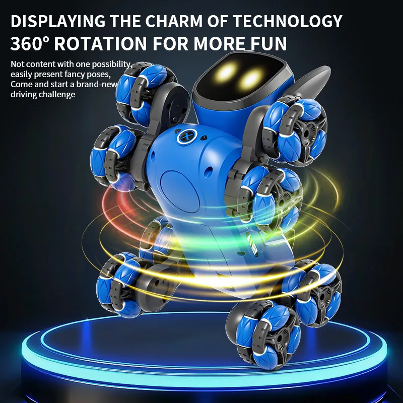 WLtoys Q200 Eight-Wheel Robot Dog – Gesture & Voice, Acrobatic – image 4