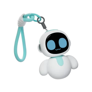 Eilik Eiliko Charm Robot – Wearable Electronic Pet, Aquamarine