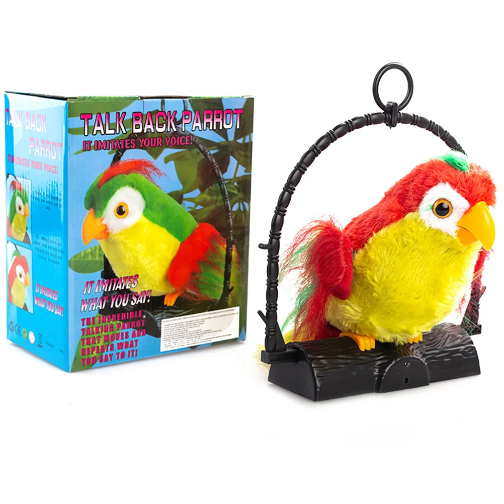kbxlife Talking Parrot Plush – Repeats Your Voice & Flaps Its Wings – image 7