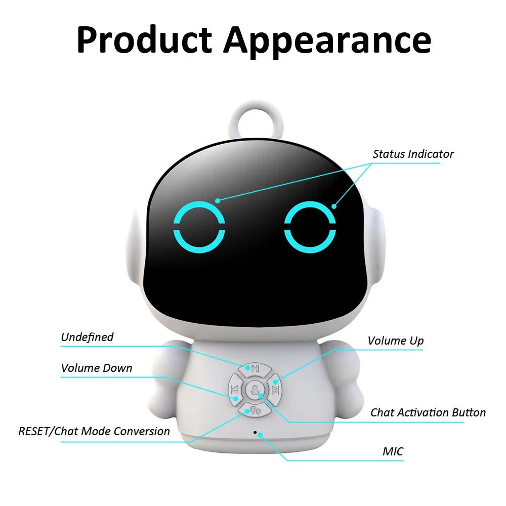 CLOUDRAKER AI Companion Robot – LLM Voice Chat, Tuya Smart Life – image 6