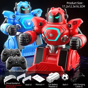 ZEY RC Robot – 40m Long-Range Remote Control, Batteries Included