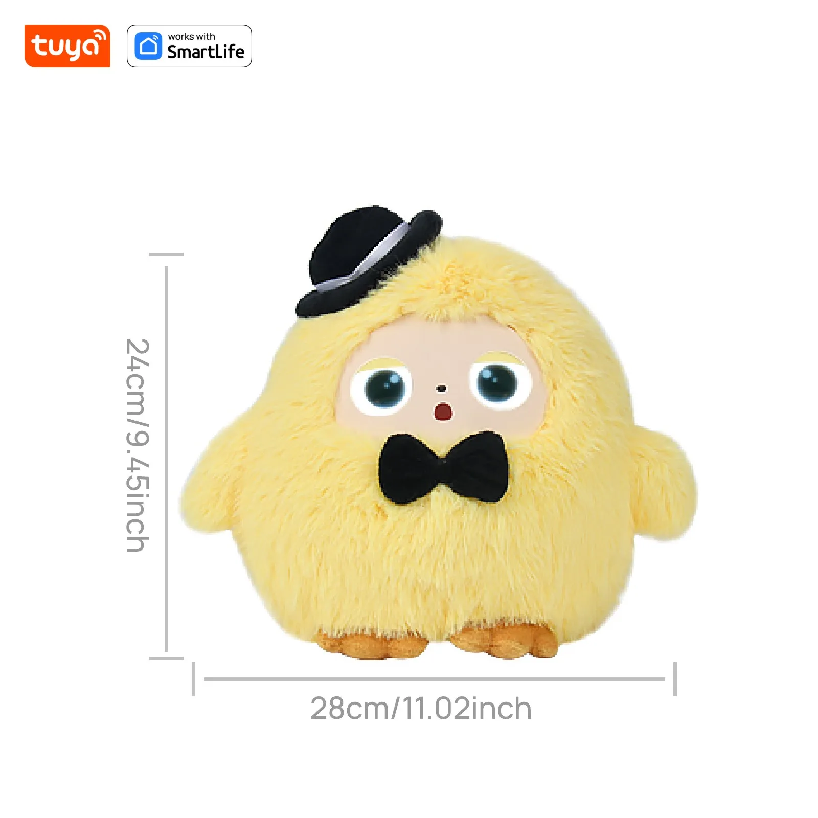 AI Plush Robot Companion – LED Eyes, Dual Dialogue Modes, Tuya App – image 8