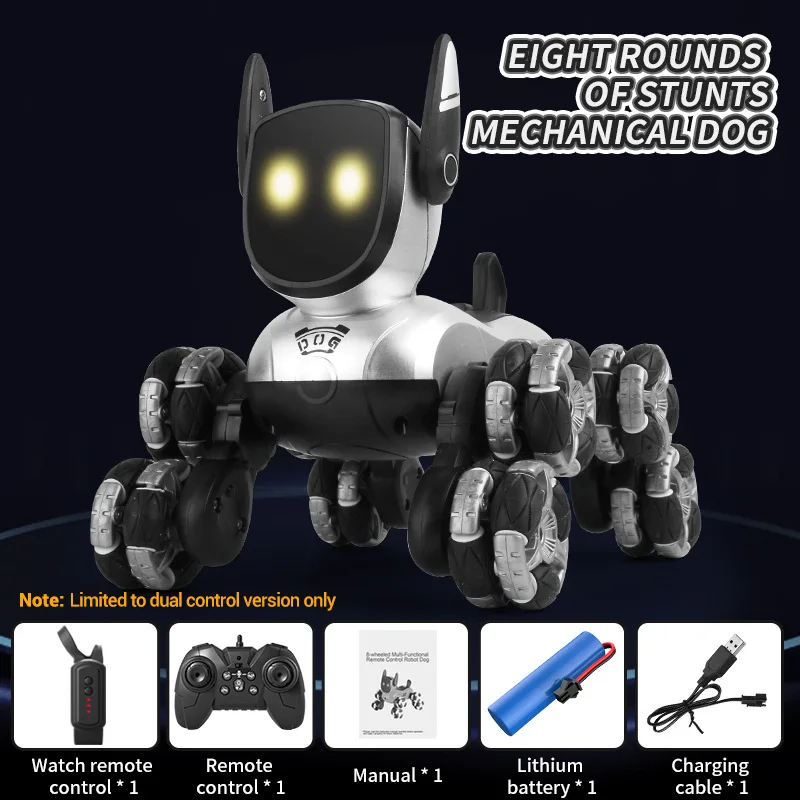 WLtoys Q200 Eight-Wheel Robot Dog – Gesture & Voice, Acrobatic – image 7