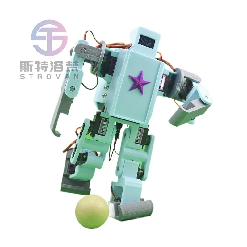DIXSG Biped Walking Robot – Arduino & Python, Speech Recognition