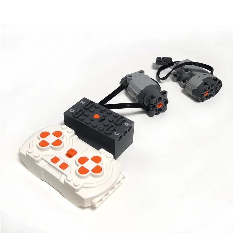 stemedu Programmable Motor & Servo Kit – App Coding, 8-Speed Remote – image 6