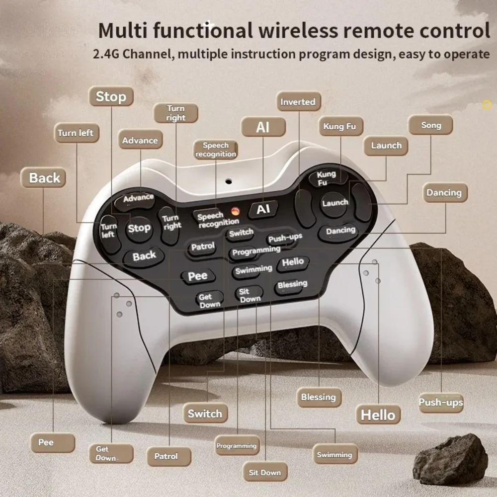 AI Bionic Robot Dog "05" – Programmable Multi-Command Routines, 2.4GHz Remote – image 5