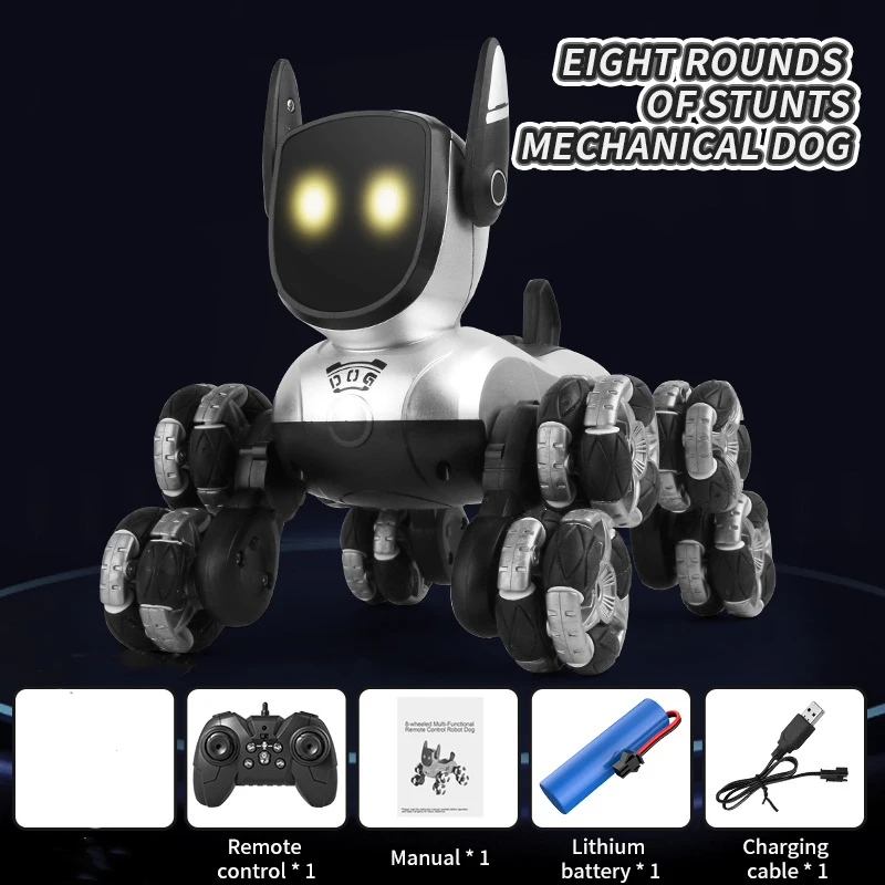 WLtoys Q200 Eight-Wheel Robot Dog – Gesture & Voice, Acrobatic – image 9
