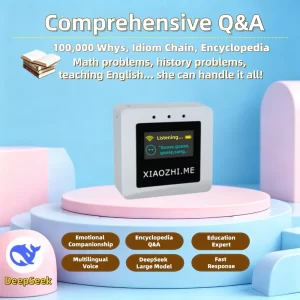DeepSeek C3 Mini AI Robot – Pocket-Sized Wi-Fi Voice Companion