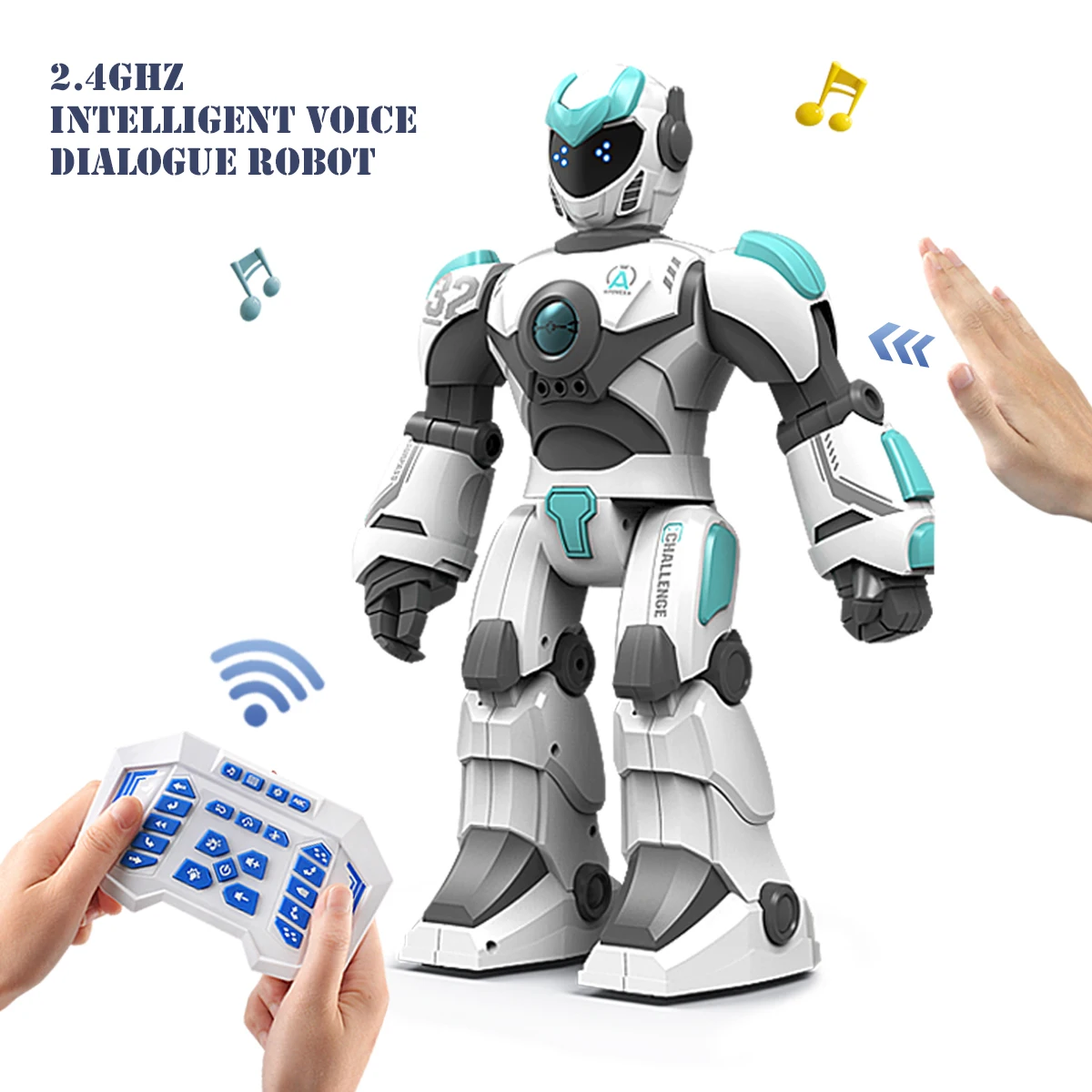 2.4GHz Programmable Gesture Robot – Dancing RC Robot, Batteries Included – image 7