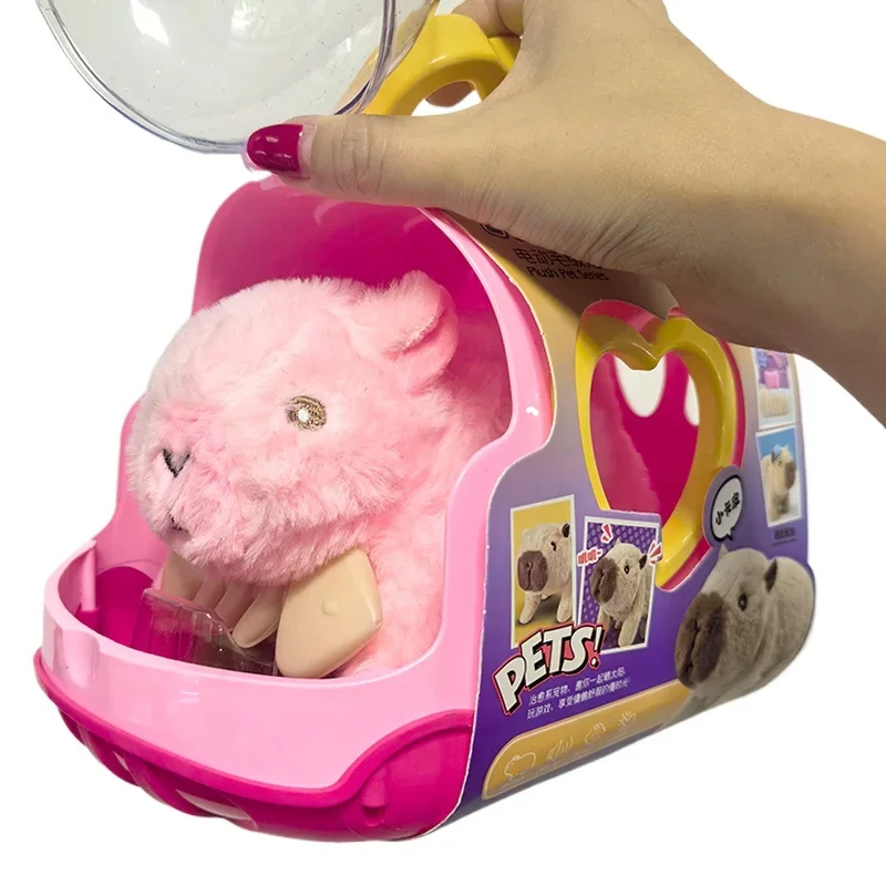 Electric Walking Capybara Plush – Motorised Soft Toy with Sound – image 3