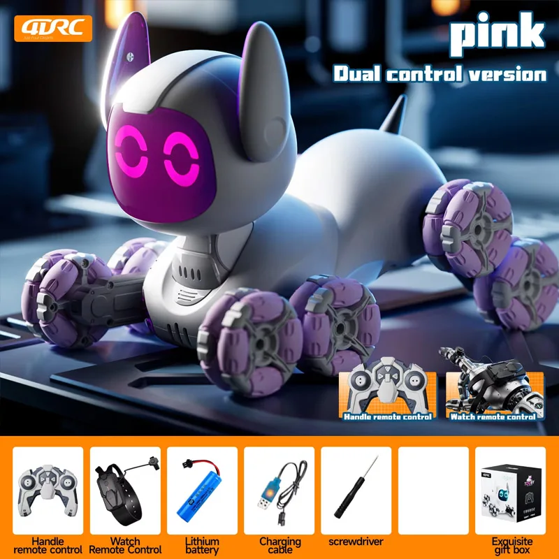 4D-Y9 8WD Robot Dog Stunt Car – 2.4GHz, 40min Runtime, Complete Kit – image 9