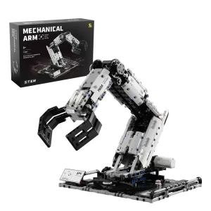 AMAZINGBLOKS Robotic Arm Brick Set – 1,029 Pieces, Remote Controlled