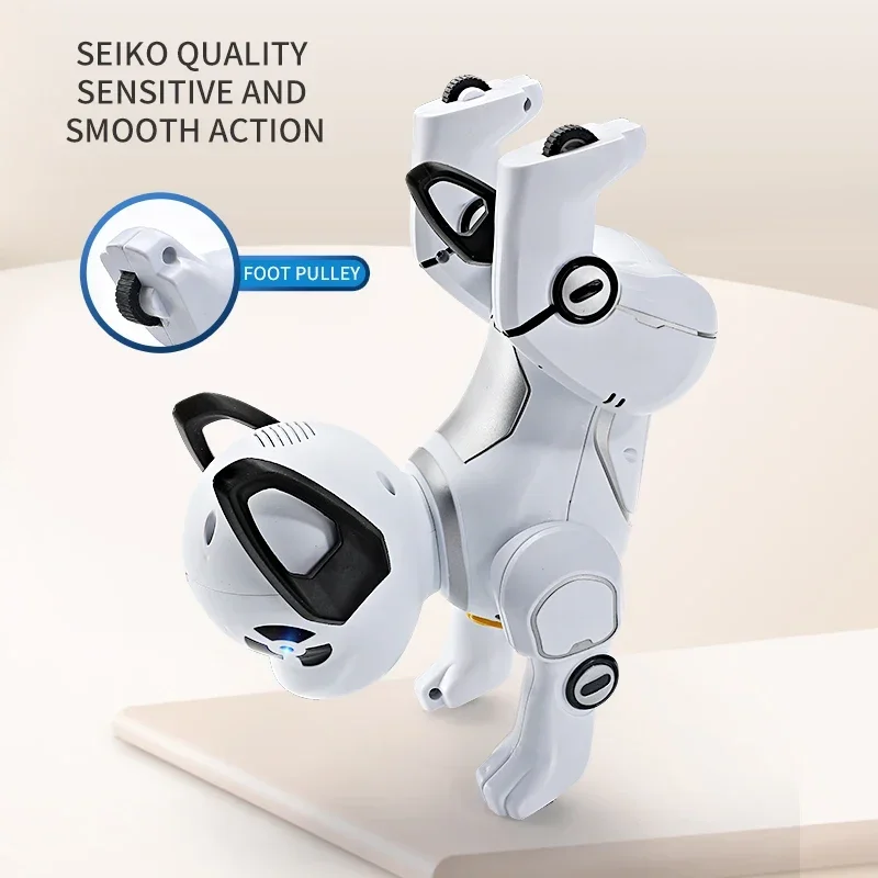 Kmoist Programmable Stunt Puppy – Handstands, Yoga Poses, Follow Mode, 60-Min Runtime – image 2