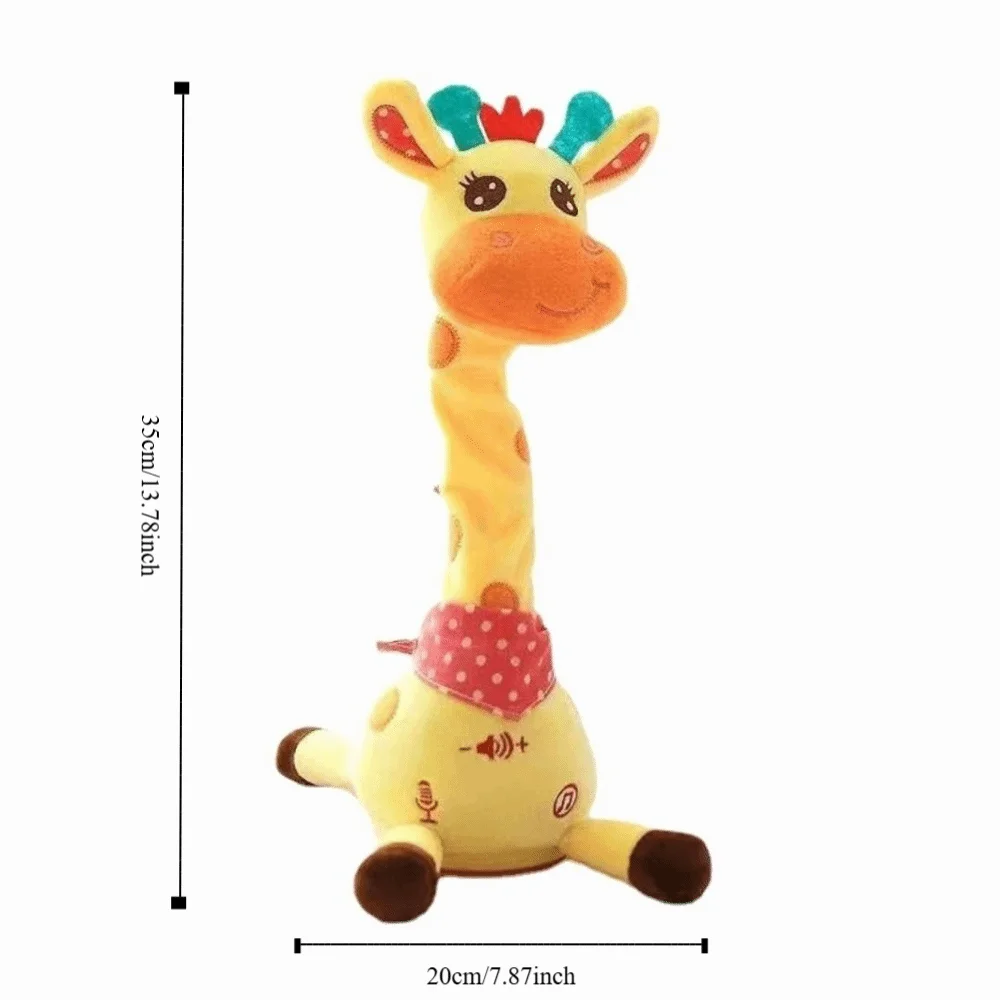 Talking Giraffe Plush – Repeats Your Voice, Dances, 10 Songs – image 6