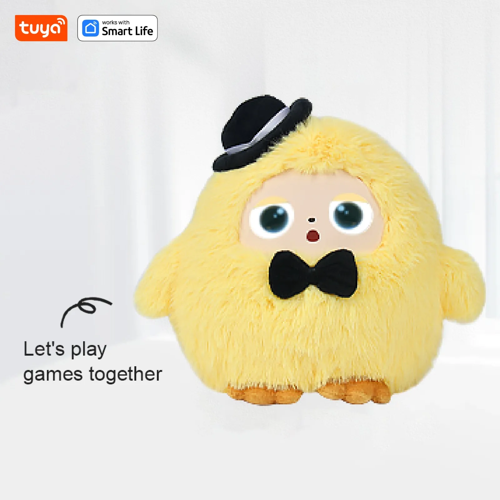 Yoyo AI Plush Robot – LED Eyes & Voice Control Companion – image 3