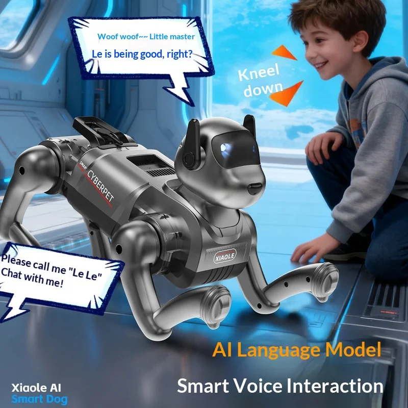Xiaole CyberPet AI Smart Dog – Voice Chat, Bionic Moves, Sing & Dance – image 2