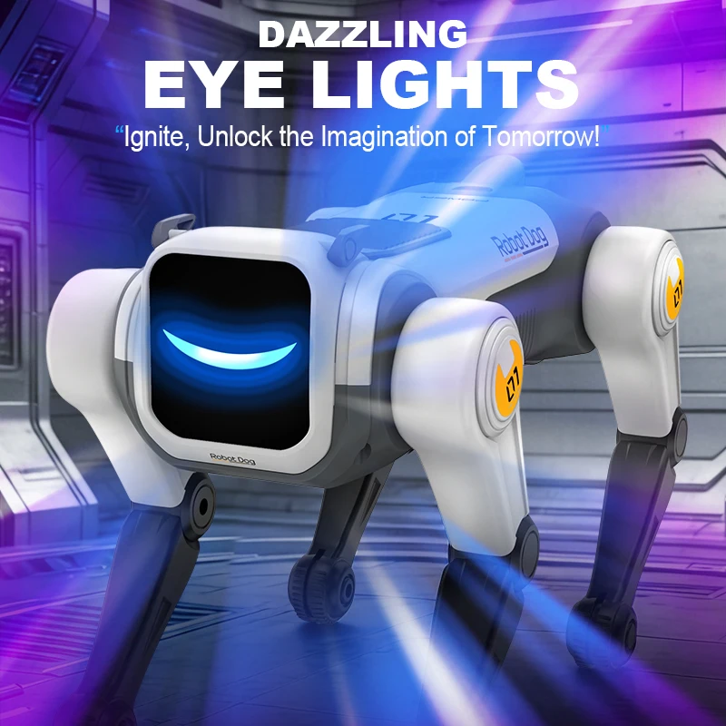 Voice-Command Robot Dog – 360° Stunts & Programmable Dance Modes – image 3