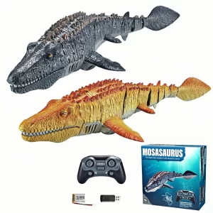 Electric RC Dinosaur – Rechargeable Remote Control Toy, Ages 6–12
