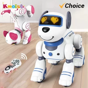 Kmoist Stunt Robot Dog – Infrared RC, Touch Response, 40min Runtime