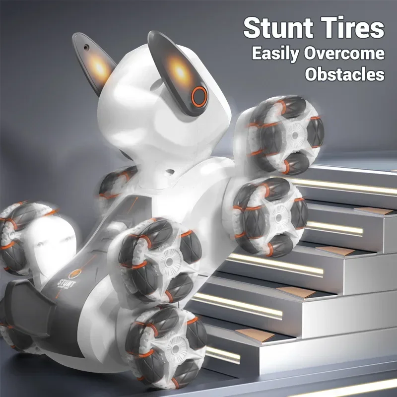 JJRC Q193 Stunt Mechanical Dog – Gesture Control, Swing-Arm Wheels, 360° Spins – image 5