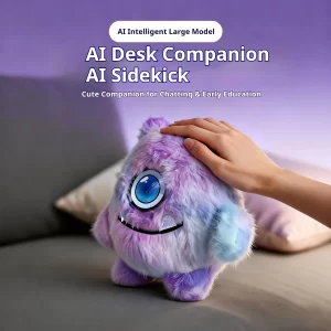 LED-Eye AI Plush Companion – Voice Dialogue Electronic Pet, 15cm