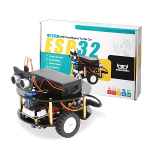 KUONGSHUN Turtle Robot Kit – ESP32 Programmable, Line Tracing & Wi-Fi
