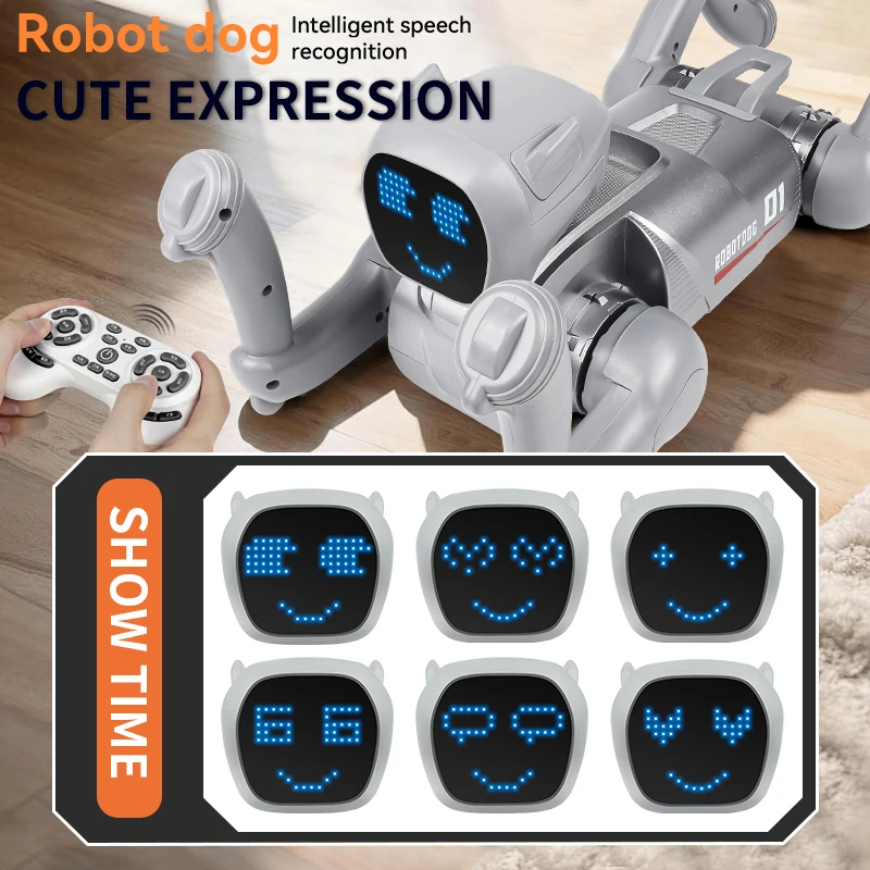 JJRC X1 "LumiLumi" Robot Dog – Wake-Word Voice, App Programming, LED Expressions – image 5