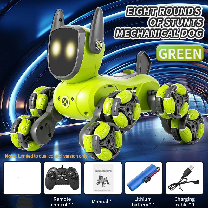 WLtoys Q200 Eight-Wheel Robot Dog – Gesture & Voice, Acrobatic – image 10