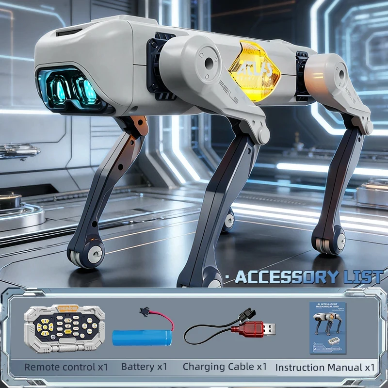 JJRC Robot Dog – Voice, App & Remote Control, 20+ Actions, 30m – image 2