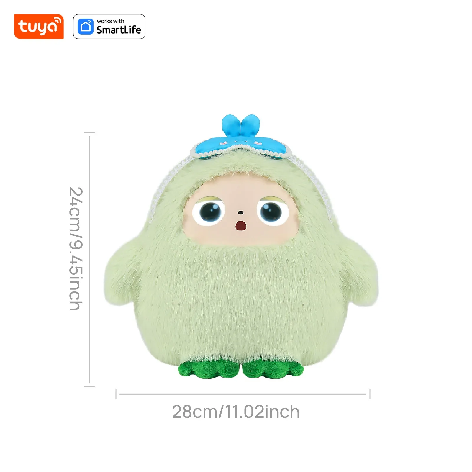 AI Plush Robot Companion – LED Eyes, Dual Dialogue Modes, Tuya App – image 7