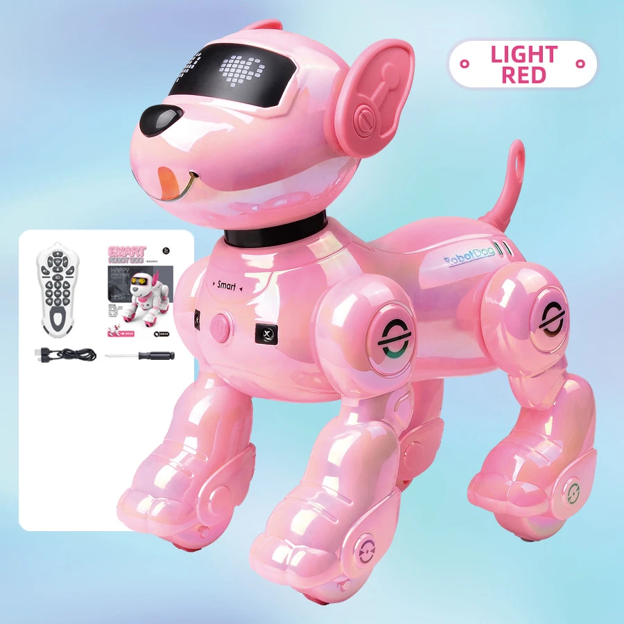 Kmoist Chrome Edition Stunt Robot Dog – UV-Plated Finish, Voice & Follow Mode – image 9