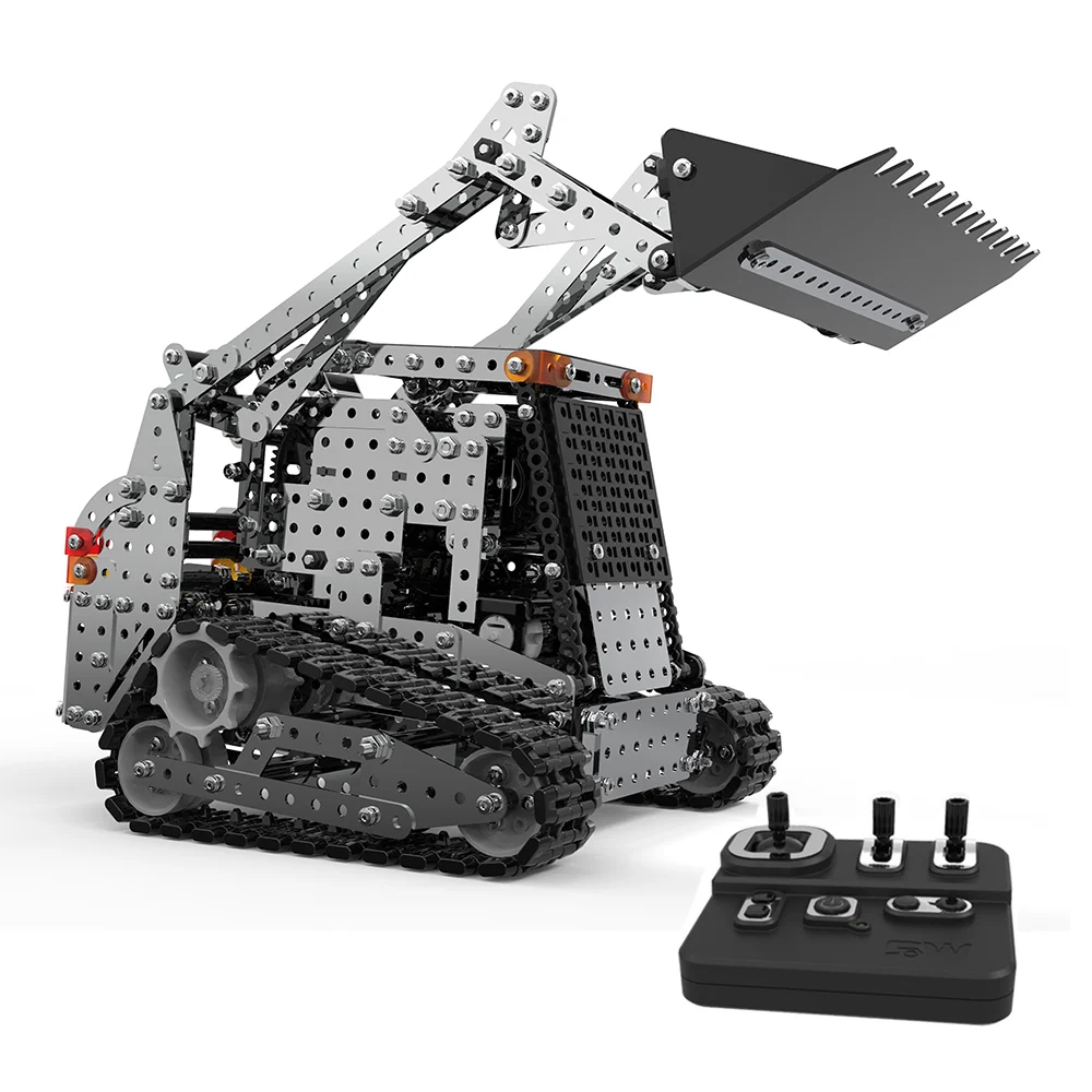 Metal Bulldozer Construction Kit – 1,178 Parts with Working Drivetrain – image 6