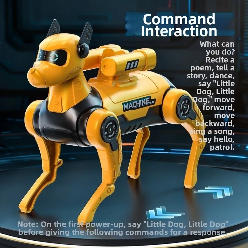 Build-It-Yourself Voice-Controlled Robot Dog – STEM Assembly Kit, Ages 8+