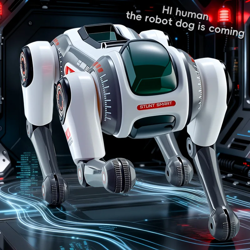 1508B Stunt Robot Dog – Dual Remote & Voice Control, Programmable Flips – image 3