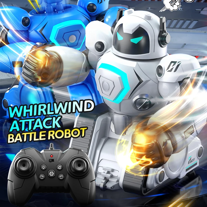 Teranty R30 Battle Robot – Boxing & Football, 50m Range, Swappable Battery