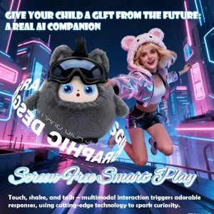 AI Interactive Plush Companion – 40+ Languages, Memory & Tactile Sensing