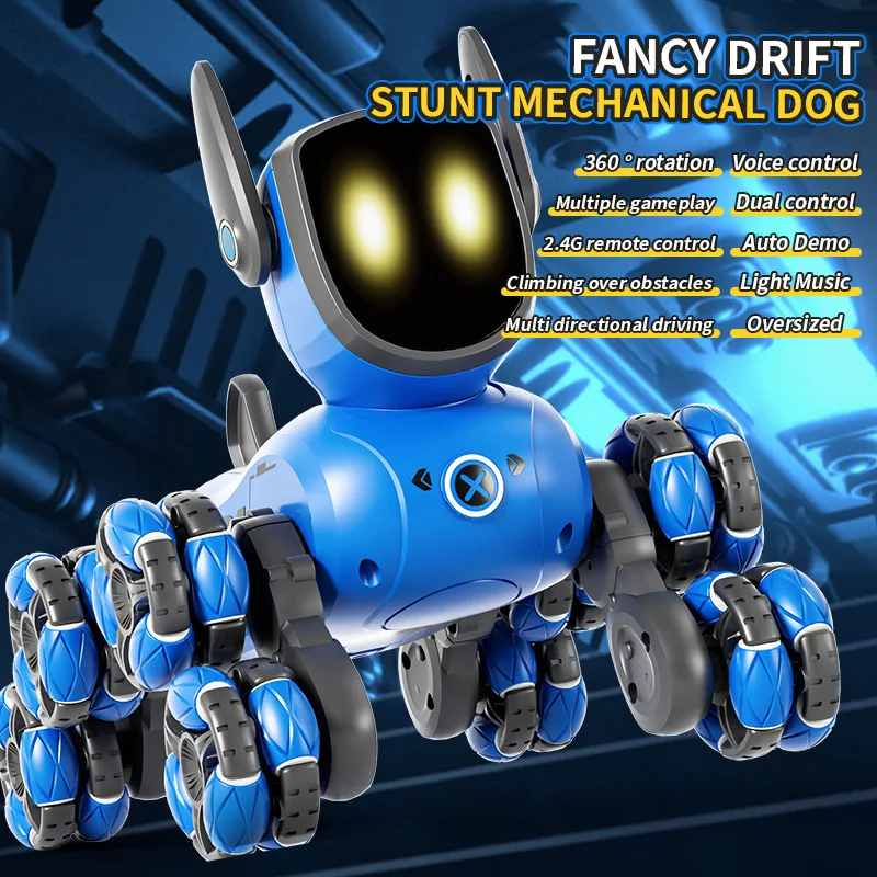 WLtoys Q200 Eight-Wheel Robot Dog – Gesture & Voice, Acrobatic – image 3