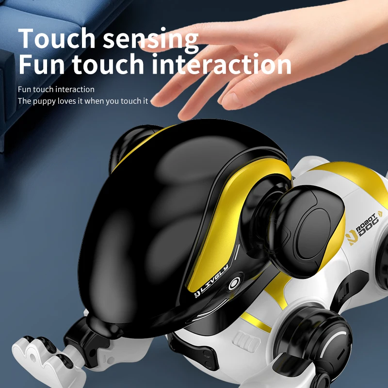 Hywiwine HY1SR Voice-Control Robot Puppy – Walks, Dances, LED Eyes, 50 m Range – image 4