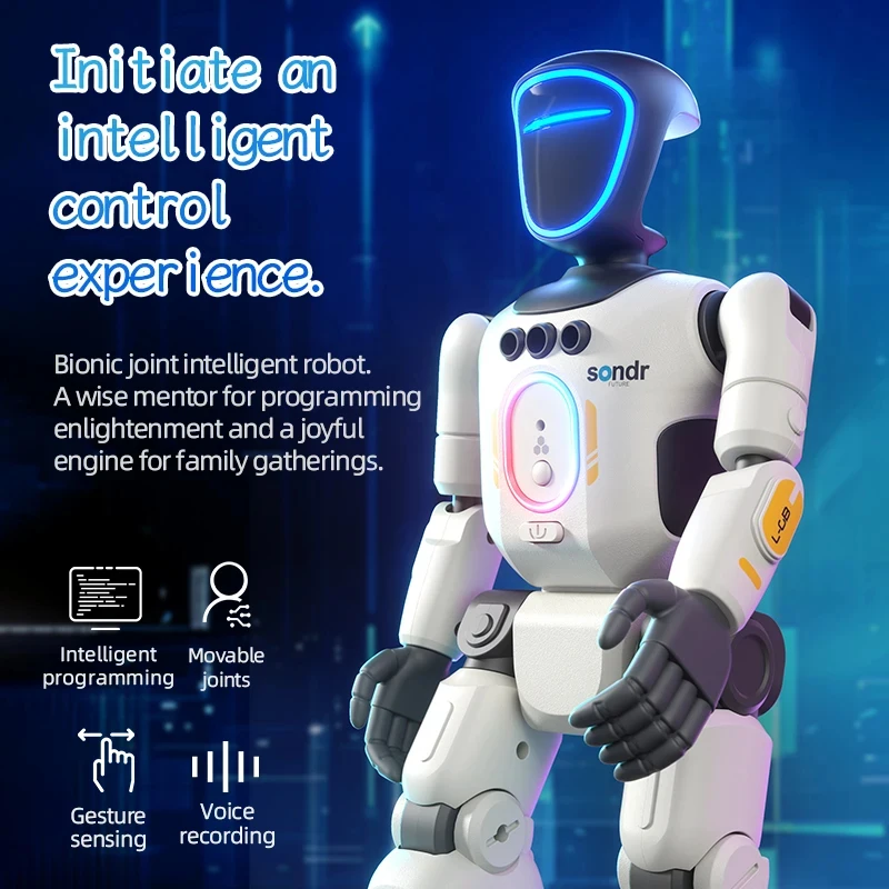 R040 Humanoid Robot – Voice & Gesture Control, Articulated Joints – image 3